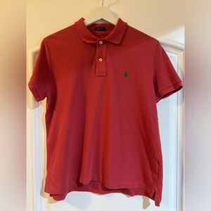 Women’s Red Polo Classic Fit Size M